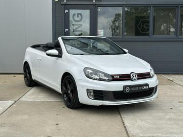 Volkswagen Golf Cabriolet 2.0 TSI GTI DSG Leder LED 211PK beschikbaar voor biedingen