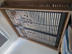 Tweepersonenbed, Huis en Inrichting, Gebruikt, Steigerhout, Tweepersoons, Ophalen of Verzenden