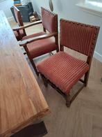 Eetkamerstoelen 6 stuks jaren 30 T.E.A.B. ophalen voor 25/7, Antiek en Kunst, Antiek | Meubels | Stoelen en Banken, Ophalen
