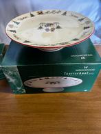 AH Windsor Christmas kerstservies taartschaal, gebaksbordjes, Huis en Inrichting, Keuken | Servies, Ophalen, Zo goed als nieuw