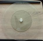 Glazen draaiplateau, Huis en Inrichting, Ophalen of Verzenden, Gebruikt