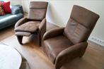 Relax Fauteuil - Uitschuifbaar €450,- voor twee stoelen, Huis en Inrichting, Fauteuils, Ophalen, Zo goed als nieuw, Stof, 75 tot 100 cm
