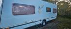 Knaus sudwind 550 van 2001 izgs met isabella deeltent, Caravans en Kamperen, Rondzit, 7 tot 8 meter, Airco, Particulier