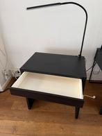 4x Office Tables IKEA Micke incl. lamp & table top, Huis en Inrichting, Tafels | Bijzettafels, Ophalen, Zo goed als nieuw, Rond