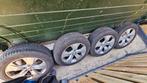 4 winterbanden michelin alpine volvo xc40 235/55/R18, Gebruikt, Volvo, Ophalen