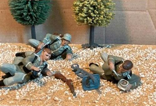 WO2 Duitse duitse duitsland composiet poppetje  , poppetjes, Verzamelen, Militaria | Tweede Wereldoorlog, Landmacht, Miniatuur of Beeldje