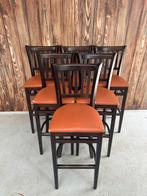 Barkrukken met rugleuning 21 stuks, Huis en Inrichting, Barkrukken, Ophalen, 5 krukken of meer, 60 tot 90 cm, Leer