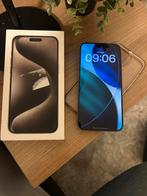 iPhone 15 Pro Max (256GB) - Natural Titanium, Audio, Tv en Foto, Koptelefoons, Ophalen of Verzenden, Zo goed als nieuw, Overige merken