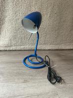 Mooi apart blauw vintage bureau lampje, Ophalen of Verzenden, Zo goed als nieuw