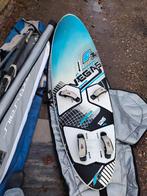 Complete windsurf set 126 liter, Watersport en Boten, Windsurfen, Ophalen, 5 tot 7 m², Met draagtas, Zo goed als nieuw