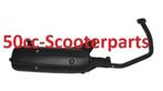 Uitlaat Kymco Agility 12 & 16 Inch New Dink/Sym Orbit 3095, Motoren, Tuning en Styling, Ophalen of Verzenden, 50cc-Scooterparts
