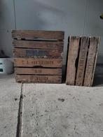 Diverse vintage fruitkisten voor 20 kg fruit - gebruikt, Huis en Inrichting, Woonaccessoires | Kisten, Ophalen, Minder dan 50 cm
