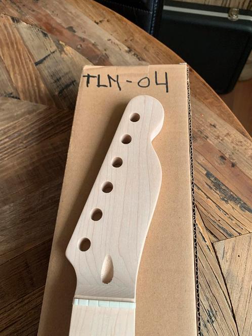 Telecaster hals “ Onbewerkt Maple- 21 frets- c nek” TLN-04-3, Muziek en Instrumenten, Instrumenten | Onderdelen, Elektrische gitaar