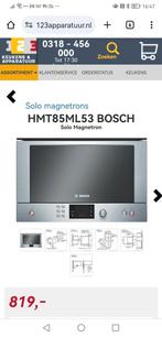 Bosch inbouw magnetron, Witgoed en Apparatuur, Ophalen of Verzenden, Zo goed als nieuw, Inbouw, 45 tot 60 cm