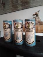 Brocante kruiden blikjes 3 stuks, Antiek en Kunst, Curiosa en Brocante, Ophalen of Verzenden
