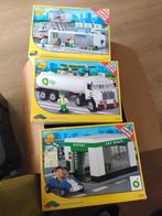 3 Cobi Sets: Wasstraat, Vliegveld, Vrachtwagen, Ophalen of Verzenden, Gebruikt, Complete set, Lego