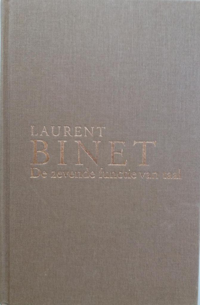 Laurent Binet - De zevende functie van taal, Boeken, Romans, Zo goed als nieuw, Europa overig, Ophalen of Verzenden