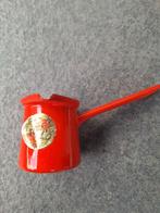 emaille mini steelpan, Ophalen