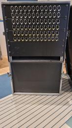 Stagebox met 45 mtr harting 108 kabel in flightcase, Muziek en Instrumenten, Ophalen, Gebruikt, Apparatuur