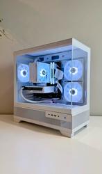 High-End Witte Game PC | Ryzen 7500F | RTX 5060 | 32GB | 1TB, Ophalen, 32 GB, Zelf gebouwde pc, Virtual Reality