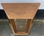 leuk eiken vitrinekastje, kan hangen en staan, 70 cm hoog, De doofpot, Verzenden, Eikenhout, Minder dan 100 cm