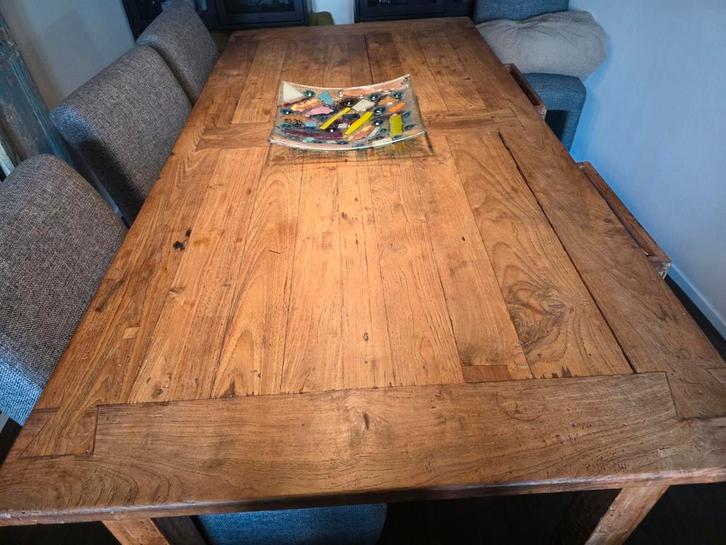 Mooie Grote Kloostertafel, Huis en Inrichting, Tafels | Eettafels, Gebruikt, 100 tot 150 cm, 200 cm of meer, Vijf personen of meer