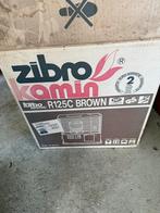 Zibro kamin kachel R125C bruin, Ophalen, Gebruikt, Overige brandstoffen, Petroleumkachel