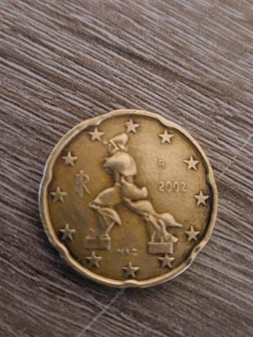20 euro cent Italië 2002 beschikbaar voor biedingen