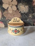 Zoutpot houten deksel Zell Harmersbach, Antiek en Kunst, Antiek | Keukenbenodigdheden, Ophalen of Verzenden