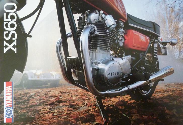 Folder YAMAHA XS 650 1982, Motoren, Handleidingen en Instructieboekjes, Yamaha, Ophalen of Verzenden