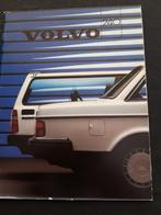 Folder Volvo 240 serie, Sedan en Stationcar 1986, Boeken, Auto's | Folders en Tijdschriften, Ophalen of Verzenden, Zo goed als nieuw
