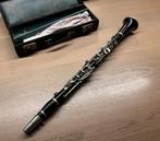 Houten klarinet ca. 1945-55, Albert systeem, met orig.koffer, Bes-klarinet, Gebruikt, Verzenden, Met koffer