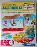 Clementoni Puzzel - Leerspel Op De Boerderij, Ophalen of Verzenden, Minder dan 10 stukjes, Zo goed als nieuw, 2 tot 4 jaar