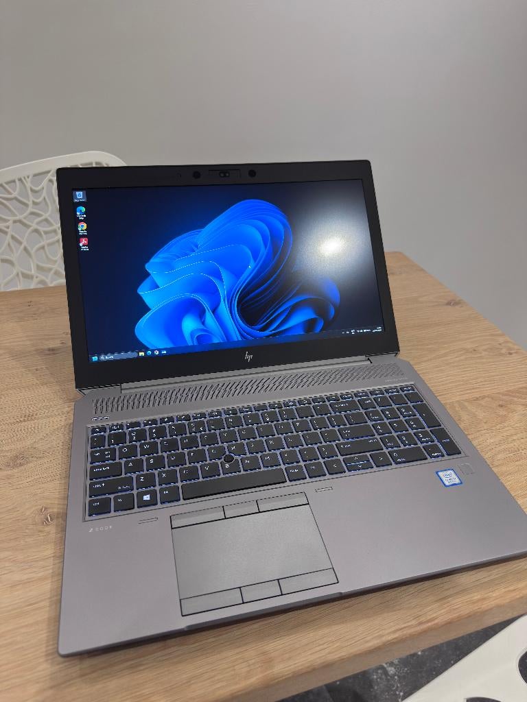 Laptop HP ZBook 15 G5 32GB NVidia Win11Pro, Computers en Software, Windows Laptops, Zo goed als nieuw, 15 inch, HDD, SSD, 2 tot 3 Ghz