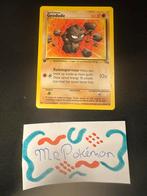 Geodude Fossil 47/62 1st / First Edition!, Ophalen of Verzenden, Gebruikt, Losse kaart