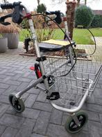 Rollator met zit gedeelte en mandje., Gebruikt, Ophalen