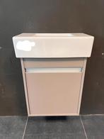 Fonteinmeubel met wasbak, Huis en Inrichting, Badkamer | Badkamermeubels, Ophalen, Minder dan 50 cm, Gebruikt, Minder dan 100 cm