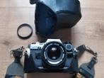 Olympus OM10 met Manual Adapter, Audio, Tv en Foto, Fotocamera's Analoog, Ophalen of Verzenden, Zo goed als nieuw, Spiegelreflex