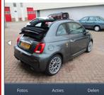 Fiat 500 1.4 T-jet Abarth 2017 Cabrio, Auto's, Abarth, Voorwielaandrijving, Stof, Zwart, 4 cilinders