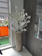Schelpenvazen met bloesemboom, Ophalen of Verzenden, Zo goed als nieuw