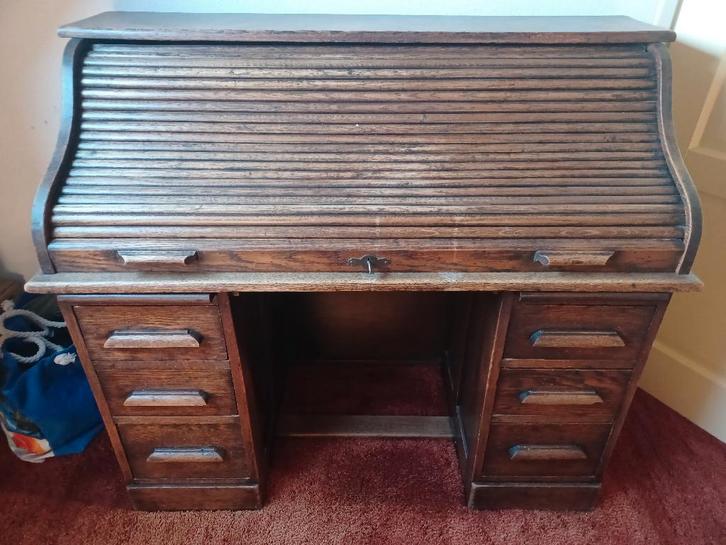 antiek secretaire eiken, Antiek en Kunst, Antiek | Meubels | Kasten, Ophalen of Verzenden