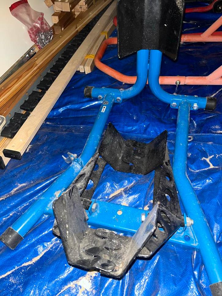 Motorstandaard voor voorwiel - bijna nieuw!, Motoren, Onderdelen | Merk-onafhankelijk, Gebruikt, Ophalen of Verzenden