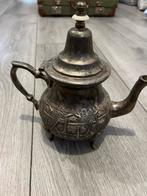 Antieke Theepot Tin/Brons, Ophalen of Verzenden, Brons