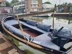 Vaar het nieuwe jaar in met een stoere grachtenboot !!!, Watersport en Boten, Ophalen of Verzenden, Nieuw, Staal, Met motor
