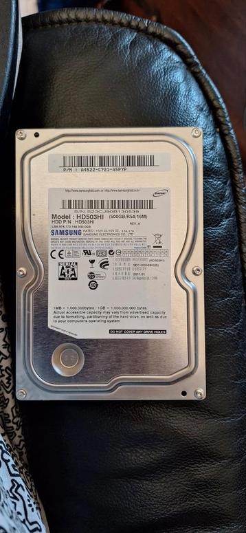 samsung hdd 500GB 3,5 inch beschikbaar voor biedingen