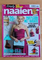 Simply naaien nr 2 maart/april 2016, Ophalen of Verzenden, Gebruikt, Vrouw, Overige merken