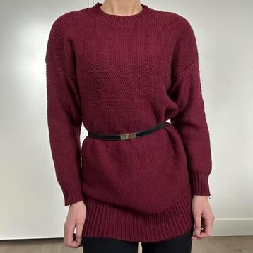 Asos bordeauxrode trui maat S – zo goed als nieuw beschikbaar voor biedingen