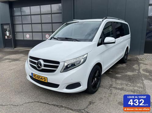 Mercedes V-klasse 220 CDI Lang DC Avantgarde, Auto's, Bestelauto's, Bedrijf, Te koop, ABS, Achteruitrijcamera, Adaptive Cruise Control