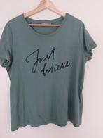 Geisha groen t shirt maat 42, Maat 42/44 (L), Ophalen of Verzenden, Zo goed als nieuw, Korte mouw
