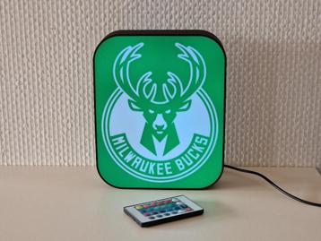 Milwaukee Bucks LED Lightbox